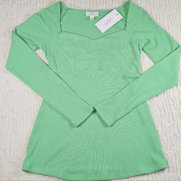 Ribbed Isabel Top - Picture 7 of 10